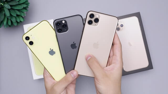 スマートフォンの種類